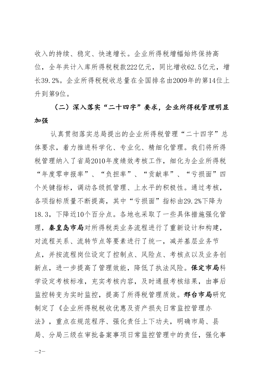 企业所得税会议领导讲话doc