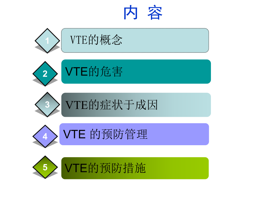 vte预防护理管理