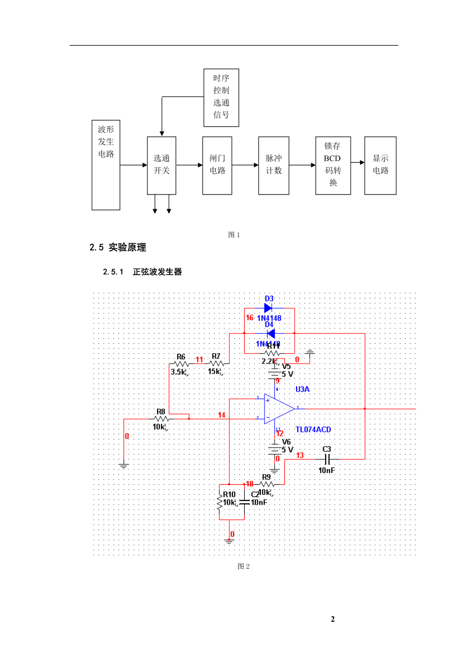 数显函数信号发生器设计报告