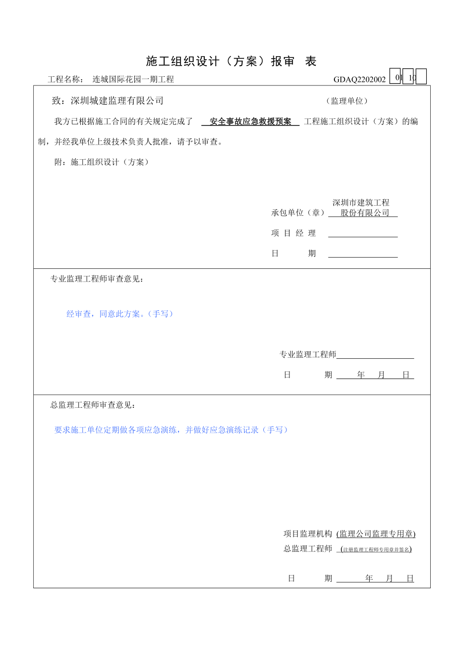 施工现场应急预案_第1页