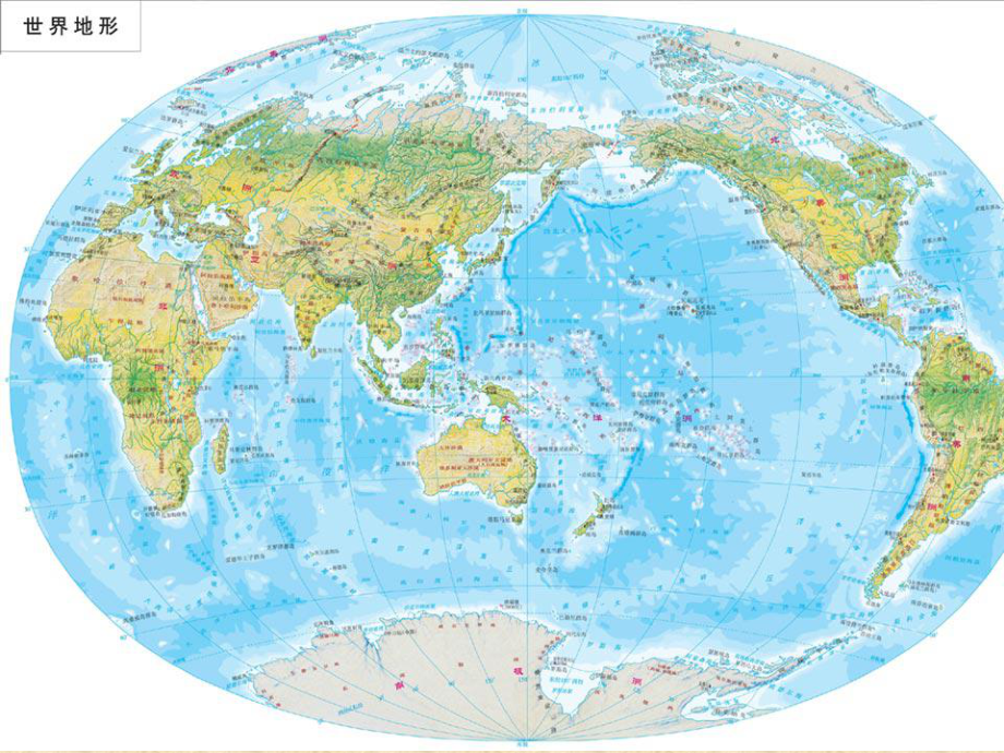 科学地球表面的地形课件ppt