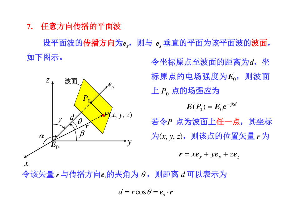 電磁場與電磁波ppt教案082平面電磁波_第1頁