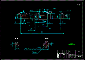 蝸輪軸加工工藝設(shè)計(jì)-總長(zhǎng)度154【含圖紙及及檔全套】