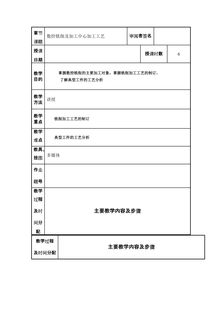 數(shù)控銑削及加工中心加工工藝_第1頁(yè)