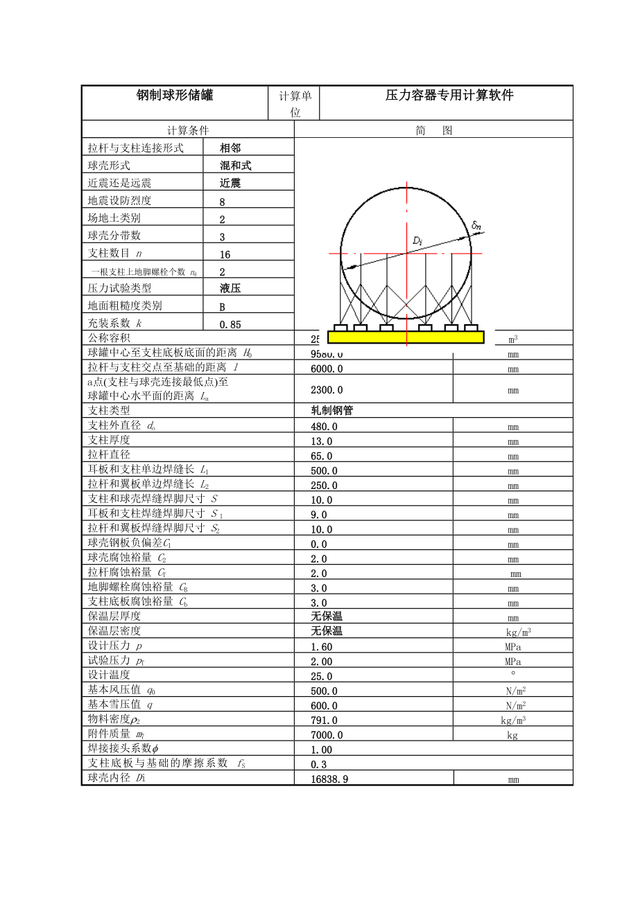 甲醇球形儲罐設計_第1頁