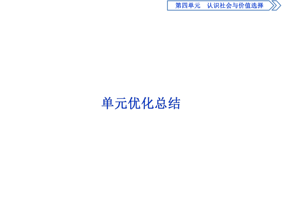 2020人教版政治必修四同步課件：第四單元 單元優(yōu)化總結(jié)_第1頁