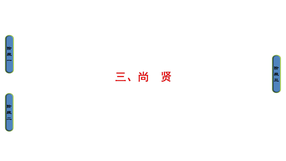 高中语文人教版选修先秦诸子选读课件第6单元3尚贤