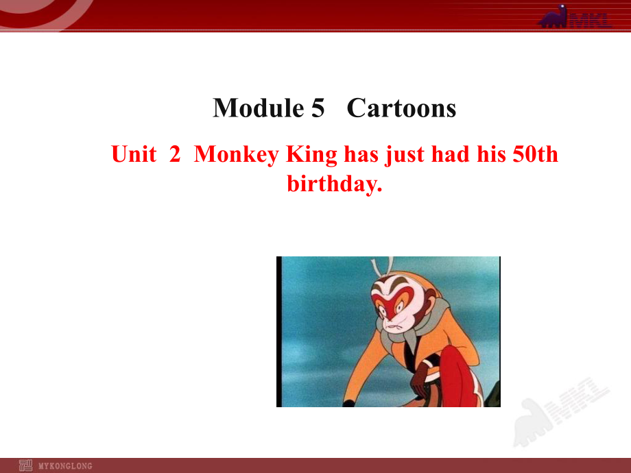 英语八年级下册外研版Module5CartoonsUnit2_第1页
