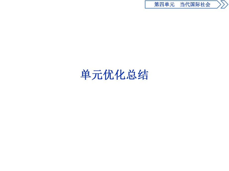 2020人教版政治必修二浙江專用課件：第四單元 單元優(yōu)化總結(jié)_第1頁