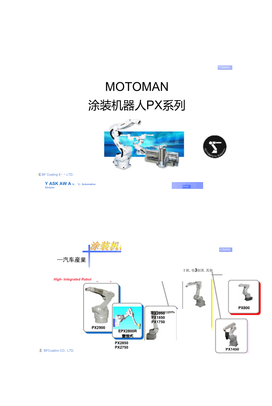 日本安川喷涂机器人_第1页