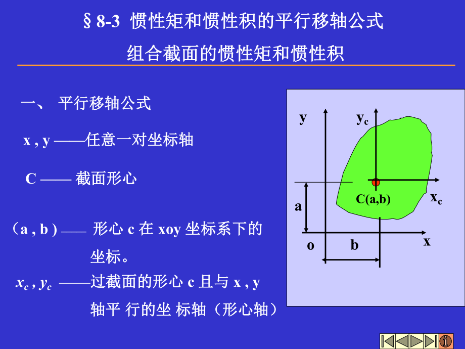 平行移轴公式_第1页