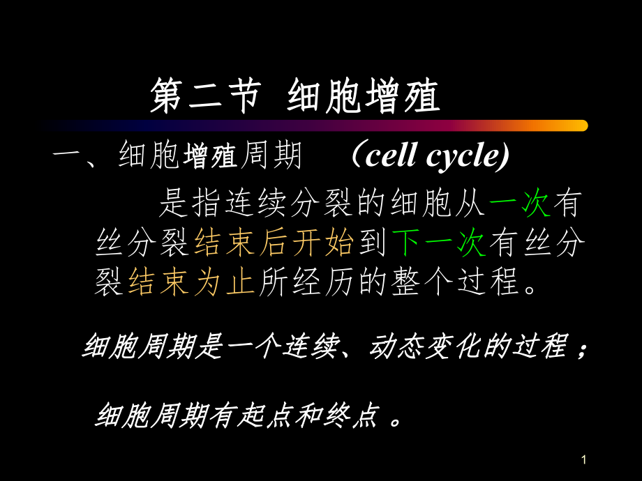 细胞增值周期PPT课件_第1页