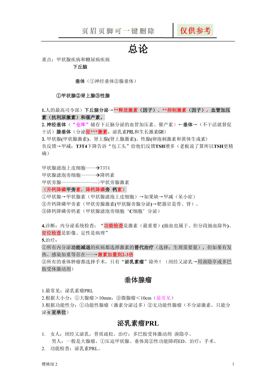 大苗笔记内分泌全优选材料_第1页