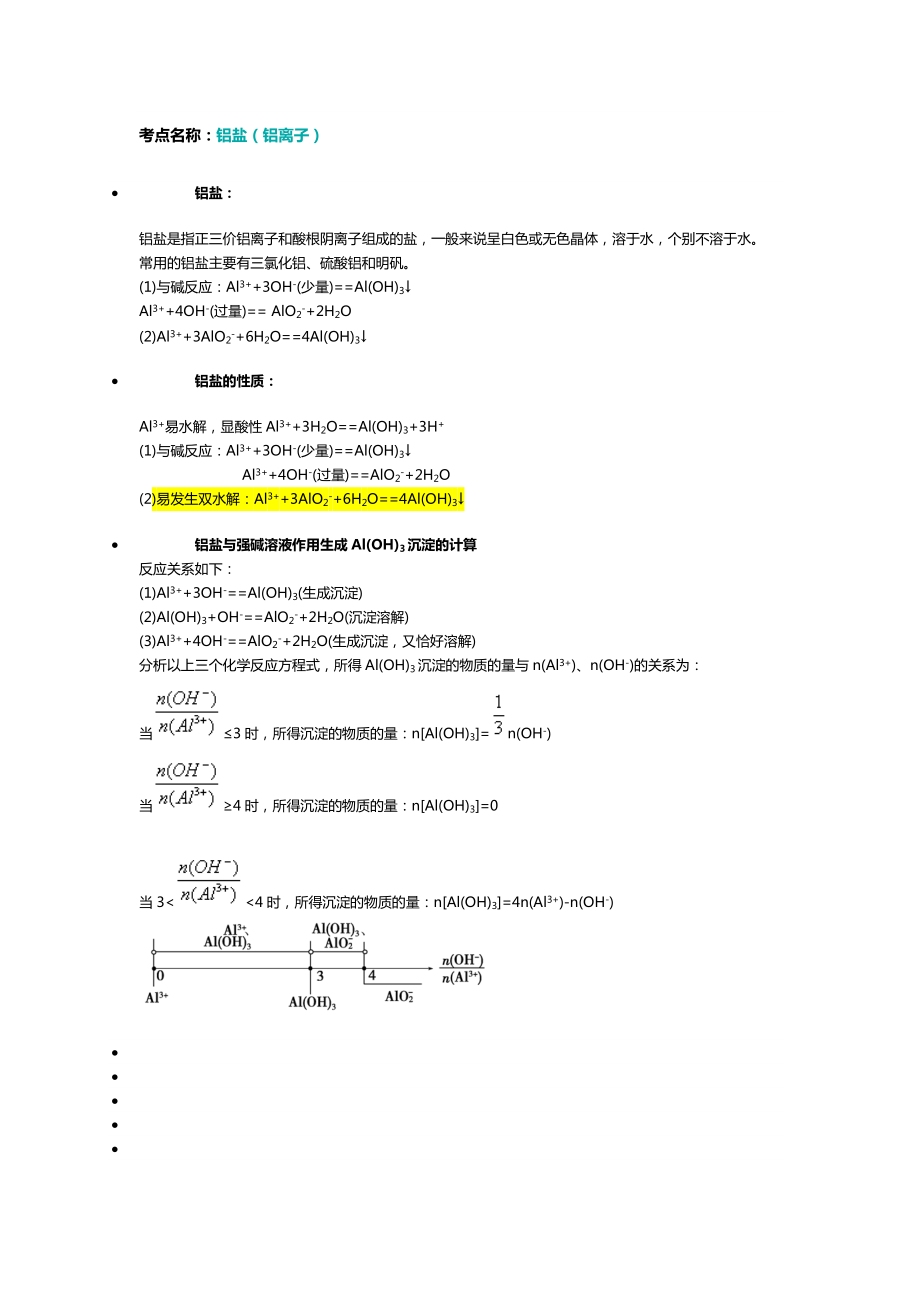 铝盐的性质总结_第1页