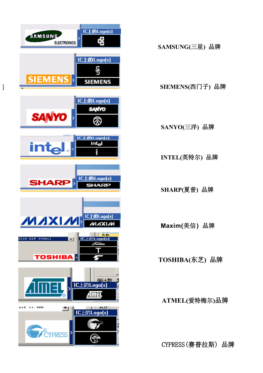 IC品牌中文名称_第1页