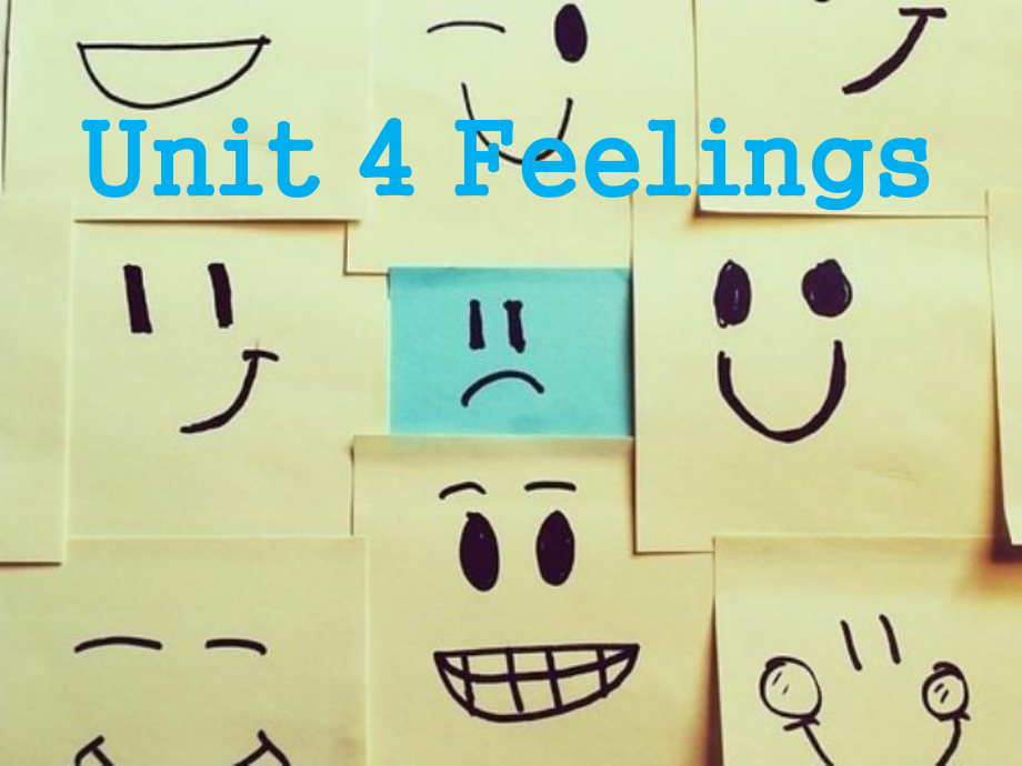 三年級下冊英語課件-Unit 4 Feelings 1_Join in 劍橋英語 (共18張PPT)_第1頁