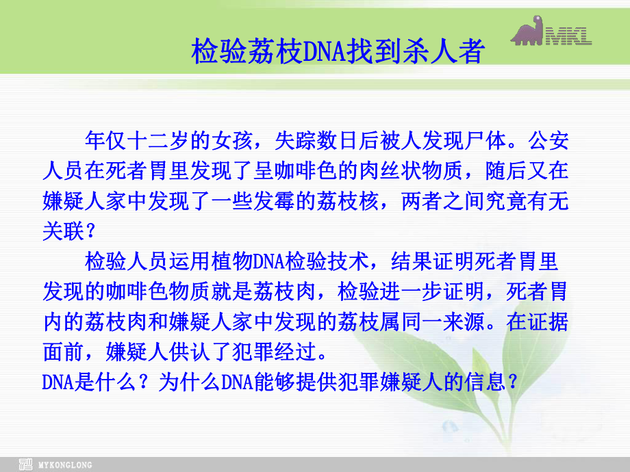 必修1 第2章 第3節(jié)遺傳信息的攜帶者——核酸_第1頁