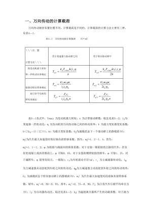 萬向節(jié)傳動及效率