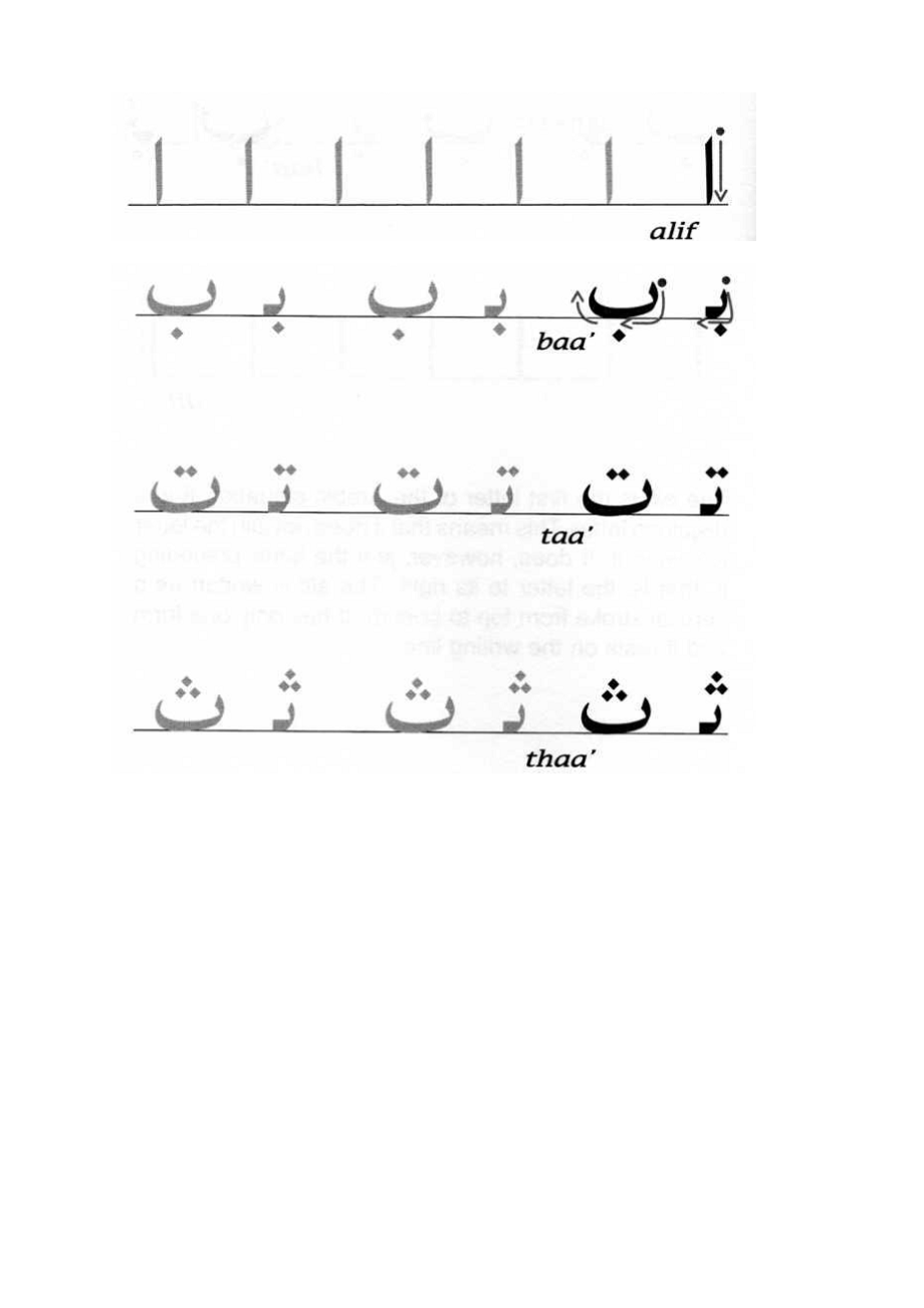 阿拉伯字母临摹_第1页
