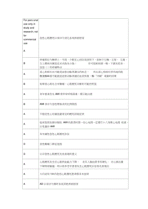 去偽存真：臨床誤診誤治——急性胸痛三聯(lián)征