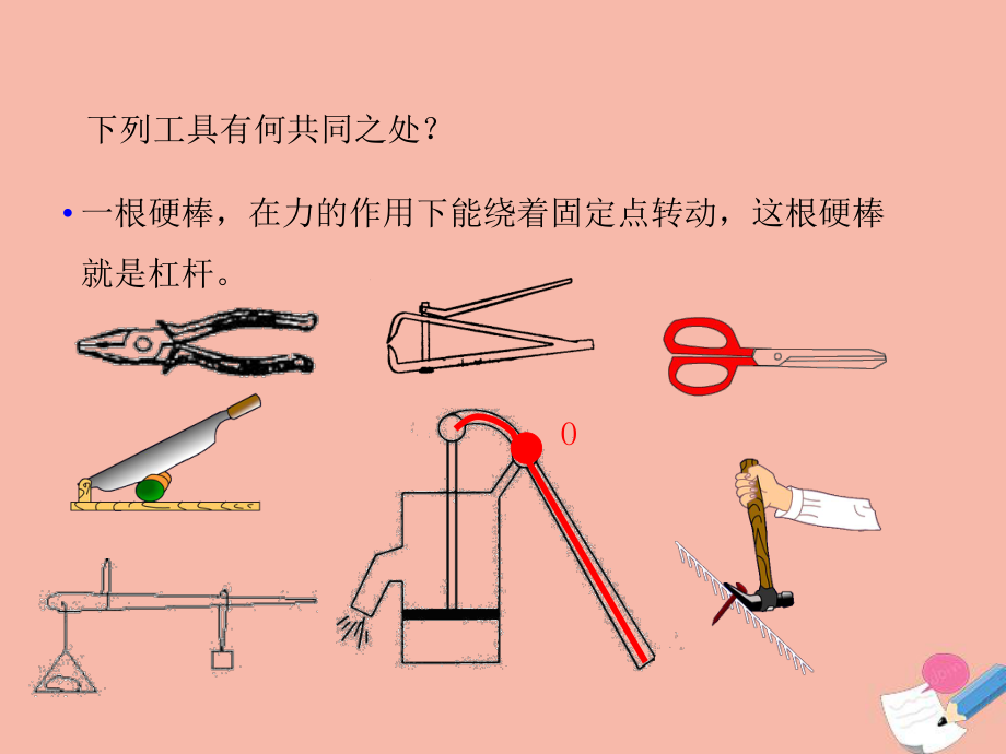 八年級物理全冊第十章機械與人第一節科學探究槓桿的平衡條件教學課件