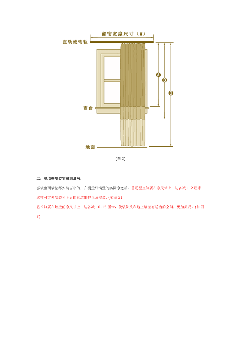 如何正确测量窗帘尺寸