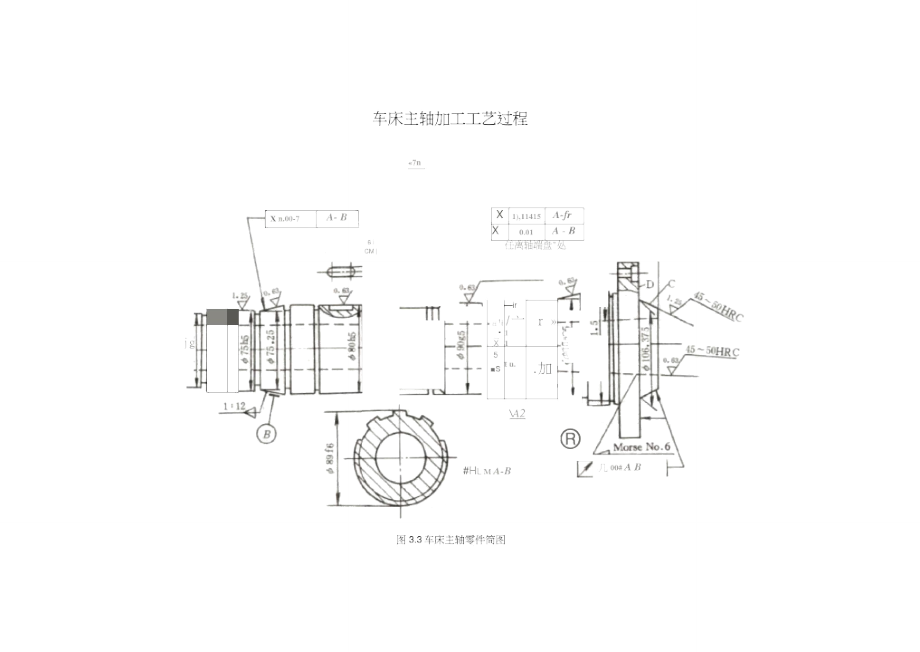車床主軸加工工藝過程_第1頁