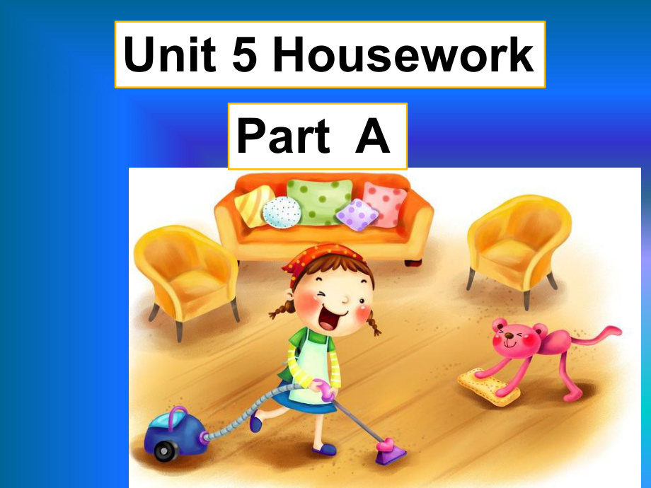 六年級上冊英語課件-Unit 5 Housework 2_閩教版_第1頁