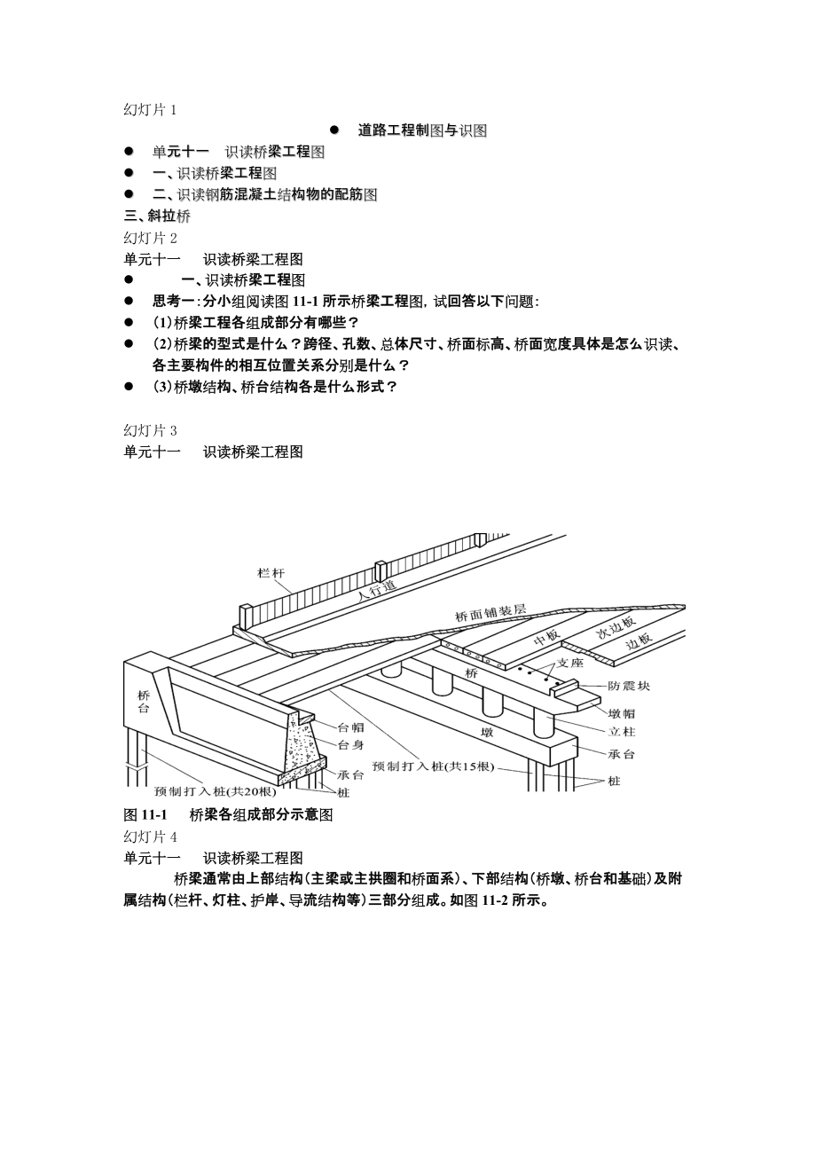 識(shí)讀橋梁工程圖[共22頁(yè)]_第1頁(yè)