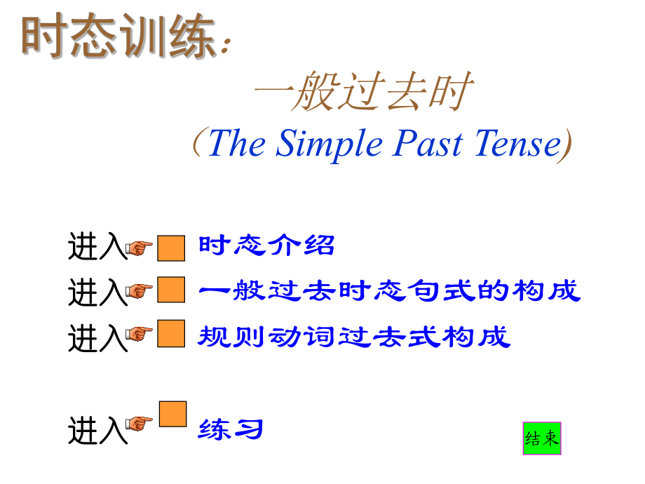 一般过去时训练课件_第1页