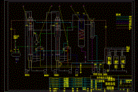 二效濃縮蒸發(fā)系統(tǒng)設(shè)計(jì)全套（含流程圖蒸發(fā)罐裝配圖熱壓泵裝配圖零件圖）