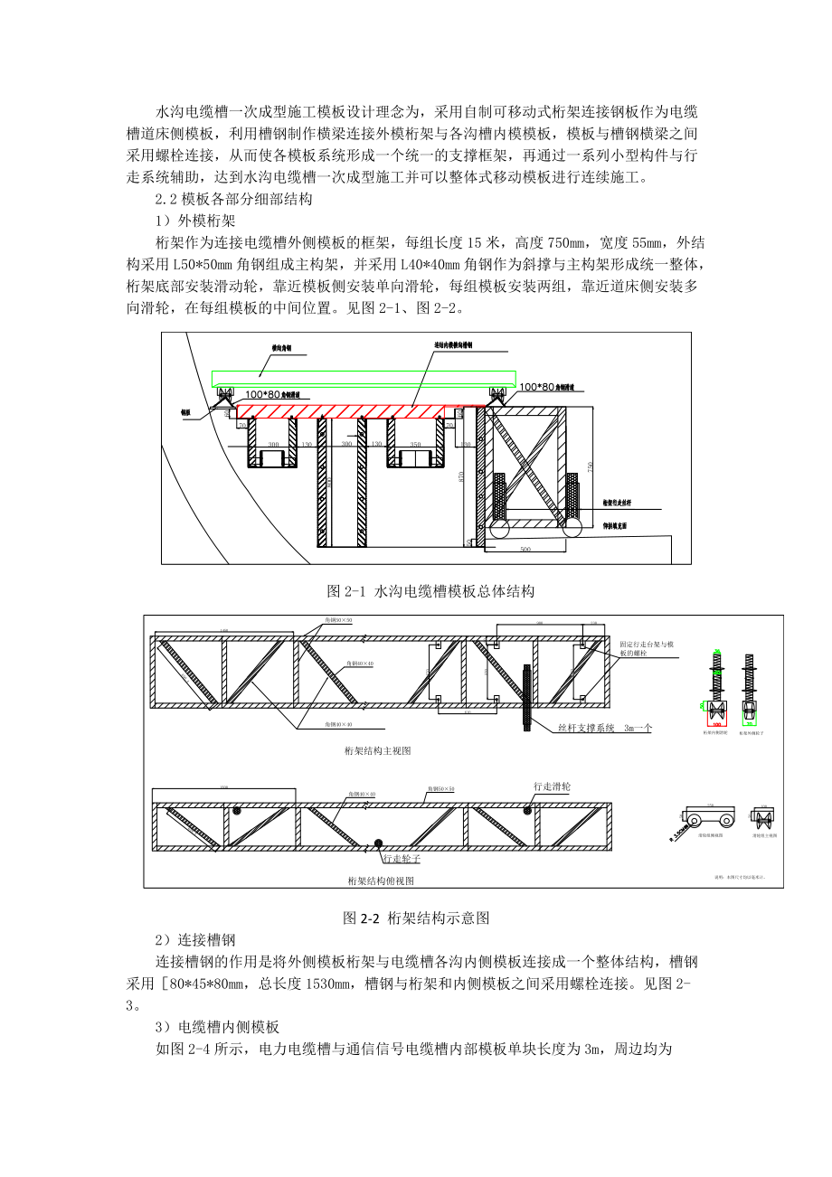 高铁水沟电缆槽施工图图片