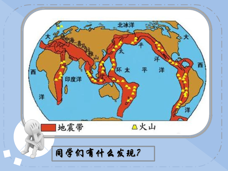 浙教版七年級上冊 3.6 地球表面的板塊 課件_第1頁