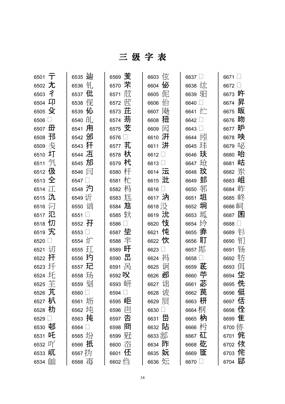 三级字表(new)_第1页