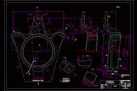 CA10B解放汽車中間軸軸承支架加工工藝及車內(nèi)孔Φ140H7夾具設(shè)計【三維SW模型】