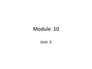 外研版英語七年級下冊Module10Unit3 課件