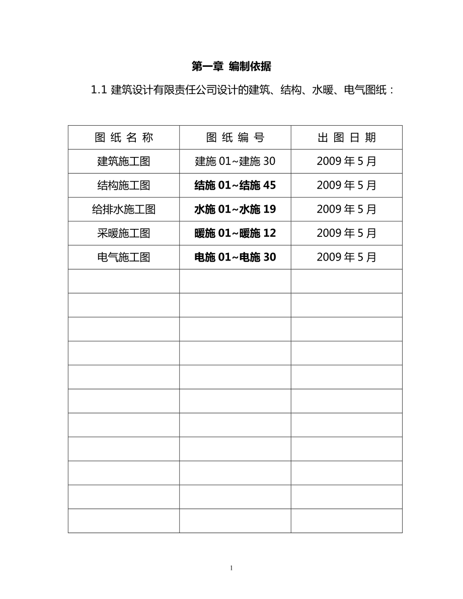 石家庄三建建业集团金域蓝湾6号住宅楼项目施工组织设计方案_第1页