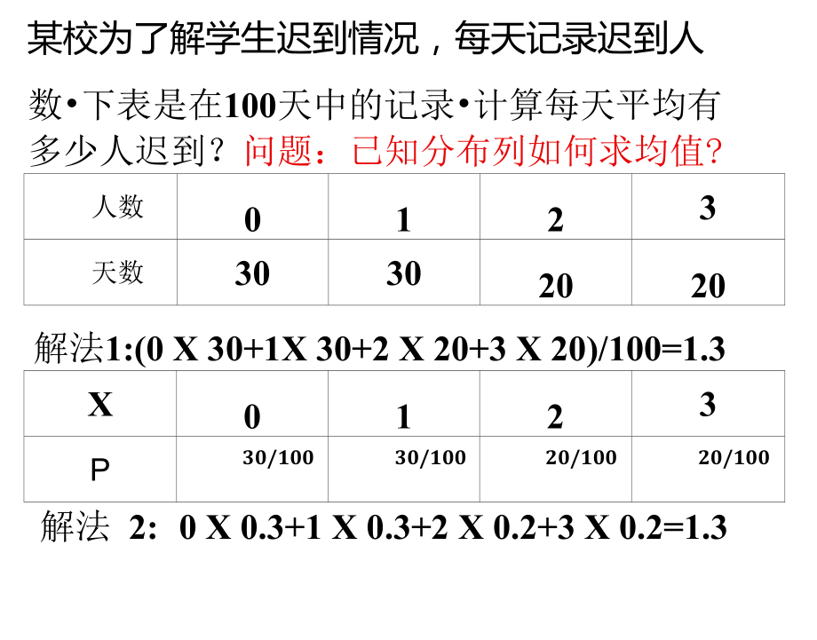 231离散型随机变量的数学期望