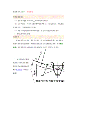 變位齒輪設(shè)計(jì)