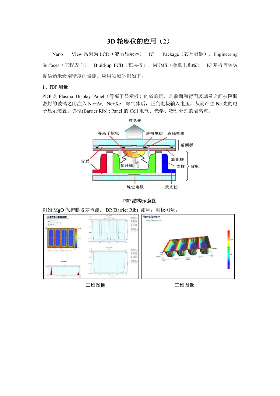 轮廓仪测量原理图片