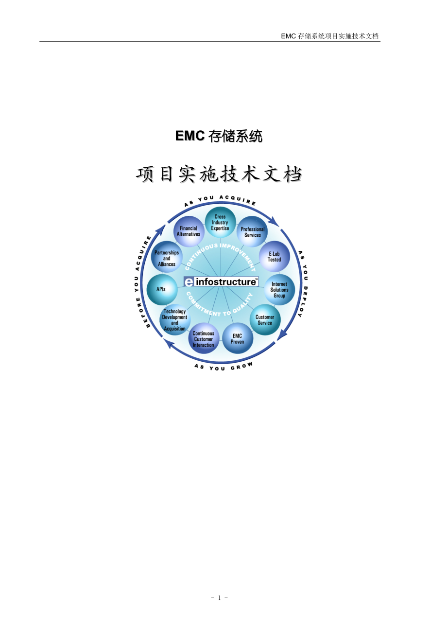 emcVNXE存储项目安装文档_第1页