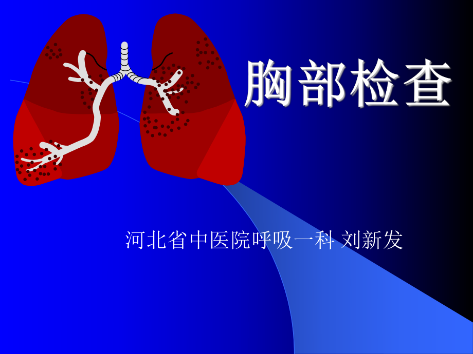 体格检查课件4胸检查肺