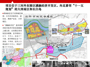 沈阳浑南新区地产项目前期策划方案