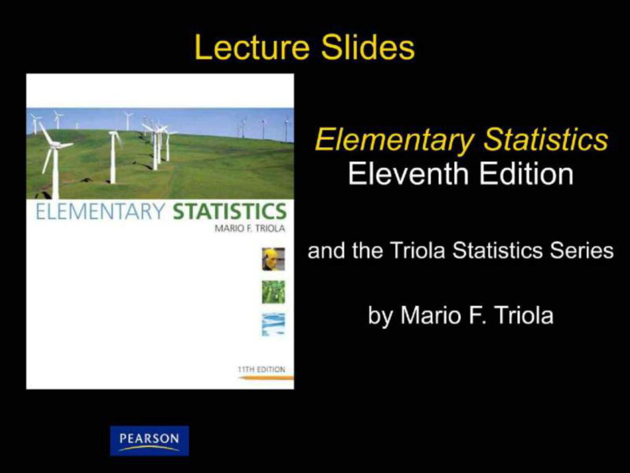 Elementary Statistics Chapter11_第1页