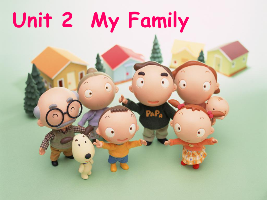 PEP小學英語三年級下冊 unit 2 myfamily 課件_第1頁