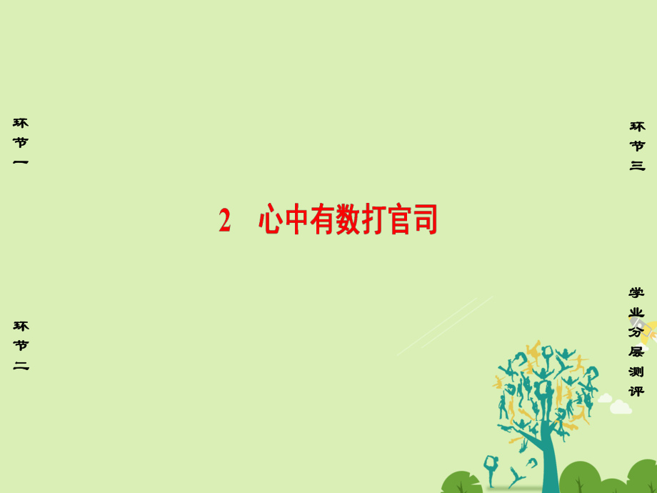 【課堂新標】高中政治 專題6 法律救濟 2 心中有數(shù)打官司課件 新人教版選修5_第1頁