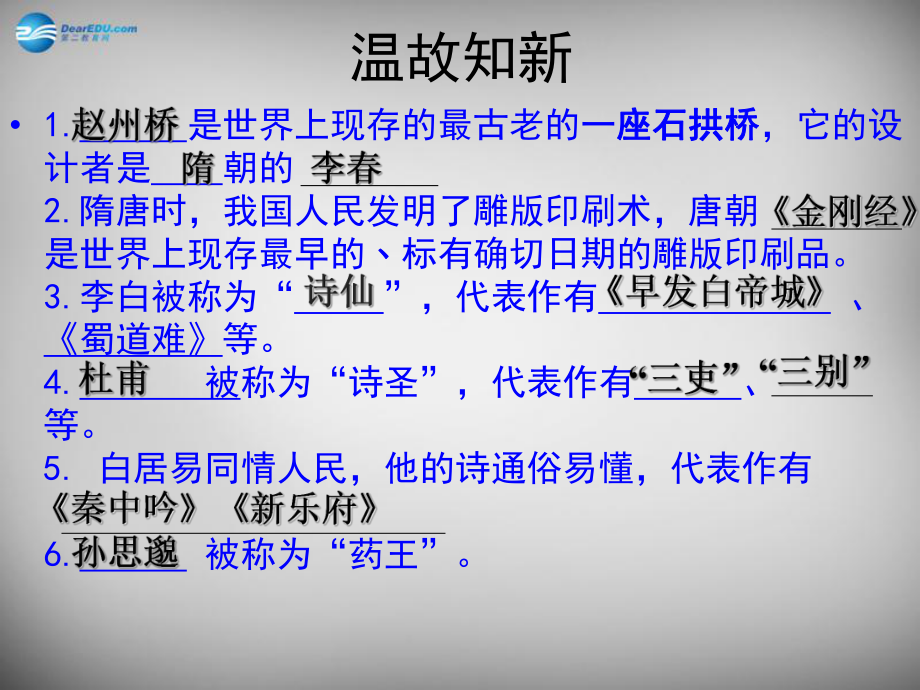 山东省夏津实验中学七年级历史下册 第8课 辉煌的隋唐文化二课件 新人教版_第1页