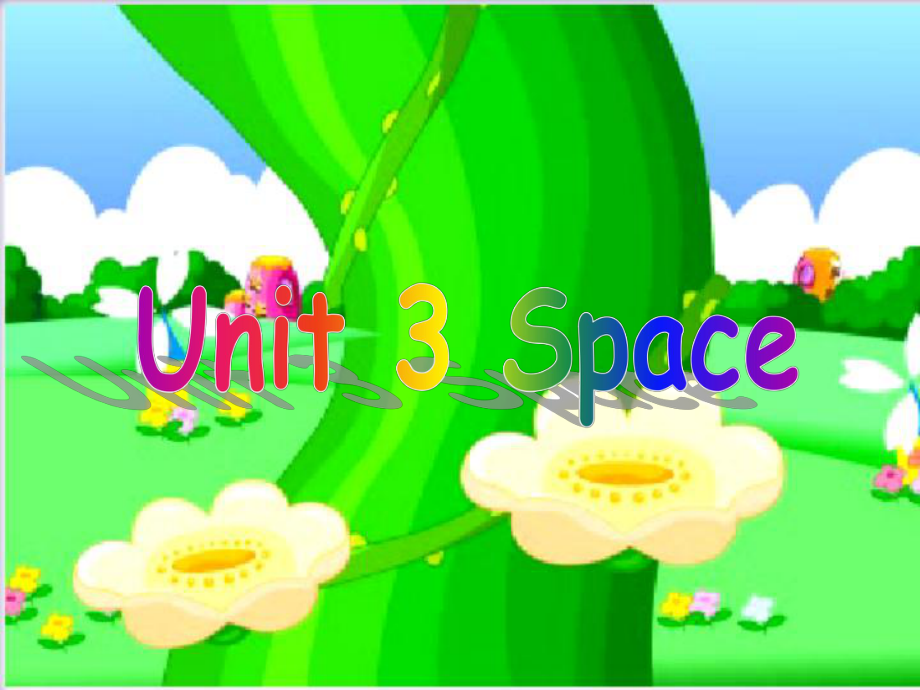 深港版六上Unit 3 Spacept课件1_第1页