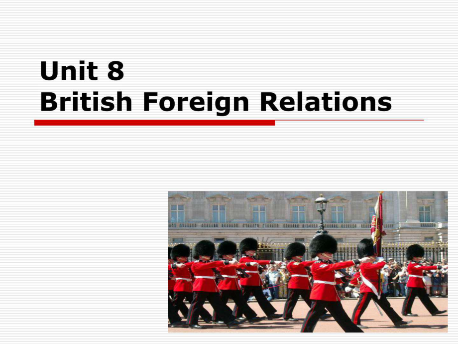 BritishForeignRelatons(英国的外交关系)_第1页