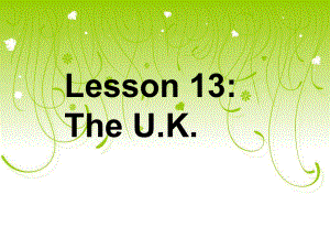 冀教版(三起)五上esson 13 The U.K.ppt課件3